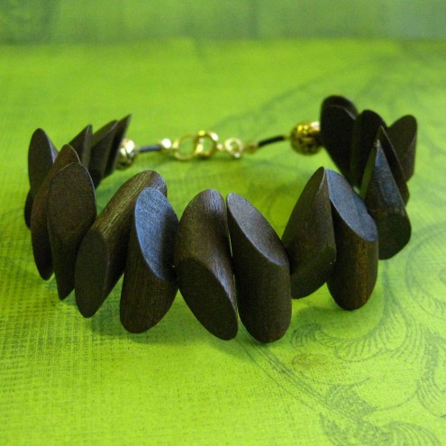 Organic Wood Bracelet, by Periphery Designs